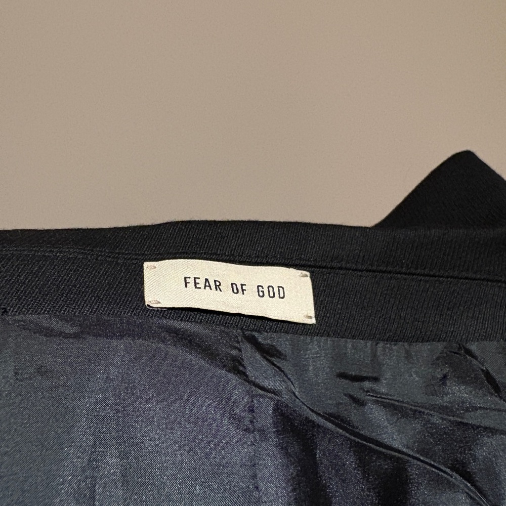 Fear of God heavy thick Black Blazer - Picture 3 of 10